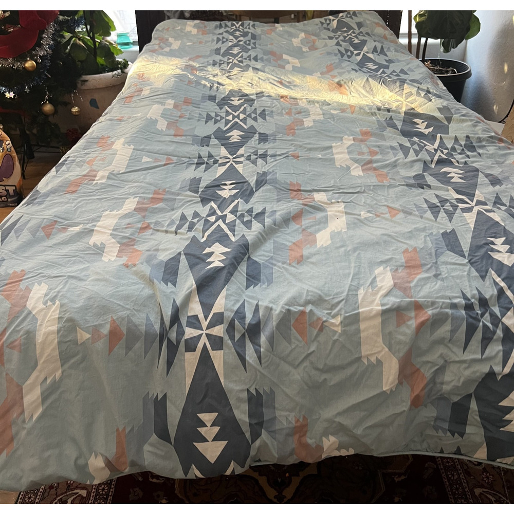 Pendleton Queen Comforter Multicolor Reversible South-Western 100% Cotton